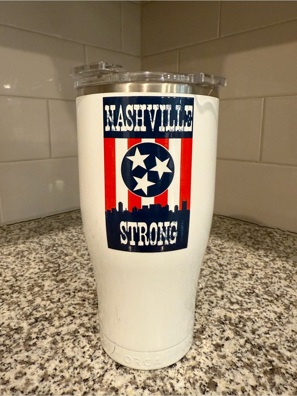 Limited Edition Nashville Strong ORCA Chaser Tumbler